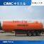 CIMC tri-axle milk/water transport tanker trailer for sale