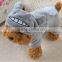 fancy Holloween cosplay grey chinchilla costume cat dog pet wear pet apparel