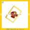 2016 new promotional gifts metal gold book marker