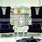 Royal luxury European style bedroom/Living Room furniture sets lounge chairs, small tea table