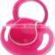 Butterfly shaped double color injection baby Pacifier PS02