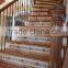 High class custom house waterjet marble stair medallion border