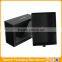 Black drawer box cardboard paper boy hats for men