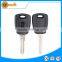 transponder key case with blue logo uncut blade abs material for fiat doblo ducato panda brava