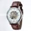 high quality automatic watch mechanical stainless steel case back wrist watch