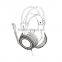 OEM heaphone housing plastic injection mould factory offer plastic headset housing with logo injection mold Dongguan