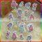 cartoon figure 3D puffy sticker for boys and girls