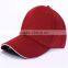 100% Cotton Long Bill 6 Panel Cotton Oversize Custom Baseball Cap