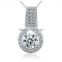 real 925 sterling silver zirconia beaded watch korean shinning couple love symbol pendant