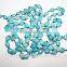 Turquoise Oval Fancy Bezel Chain Setting