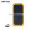 12000mAh solar mobile battery hook power charger for travel