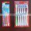 clear PVC vacuum formed blister packaging for toothbrush