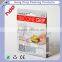 custom clear plastic pvc packing box for towel packaging