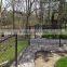 metal temporary welded wire steel chain link security fence