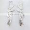 New arrival plated metal dangler earring
