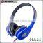 Wholesale colour headphone with microphone in shenzhen