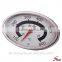 Adjustable Oval Shape C/F Bimetal Thermometer for Grill use