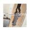 New fashion mermaid women striped dress loose cotton girl dress with pocket