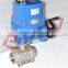 1000wog explosion-proof Internal thread electric ball valve ac220v