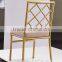 Manufacturer Popular Modern Design Hign quality Stacking Aluminum Chiavari Chair