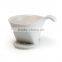 China new products one cup coffee filter,Ceramic coffee dripper  con