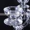 China manufacturer simple design centerpieces crystal candelabra manufacturer sale
