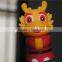 wholesale PVC soft rubber creative usb stick Cute cartoon dragon zodiac usb sticker