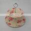 chinese factory bamboo fiber dinner plates with best desgin