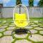 PE Rattan Egg Swing Chair For Outdoor
