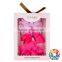 3Pcs Accessories Box Package Gift Set Mess Bow Flower Headband