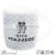 12oz decal printing ceramic new bone china coffee mug