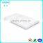 Engraved hot sale milk white acrylic soap dish tray, hotel soap dish