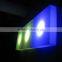 make led dance floor combined with LED curtain for bar ball venues