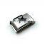 With Star Logo 1 inch Garment cloth Metal Stamping Steel Military buckle Nickel Plate with Tip