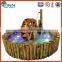 Indoor Fountain with Wooden basin for home or office use