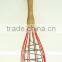 13007Silicone Double Helix Rapid Whisk with wooden handle