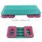 Adjustable plastic fitness gym aerobic step