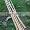 hollow Guadua Bamboo Poles can be split