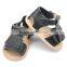 Latest fashion make your own kids girls sandals leather shoes