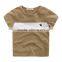 Wholesale summer cotton short sleeves boys kids round neck t-shirt