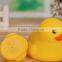 Wholesale Funny Floating PVC Rubber Yellow Duck Toys Bath Toy For Kids