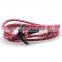 Wrist Band Nylon Rope Nautical Men Bracelet Anchor