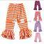 Wholesale baby icing leggings multi-color stiped icing pants leggings toddler