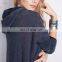 CHEFON Surplice hem and raw trim oversized fit hoodie,womens and mens oversized hoodie oem