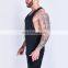 mens black spaghetti strap stringer jersey vest