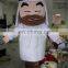 Lovely old man mascot costume,used mascot costumes for sale