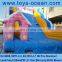 2016 new design giant inflatable princess slide for kids party sale