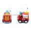 Nice design 3 channel cartoon rc car fire engine toy for sale