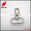 Factory supply 30mm shiny silver strong snap hook for handbag