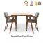 Best Selling Wood Hotel Furniture Restaurant Dining Table and Chair Set